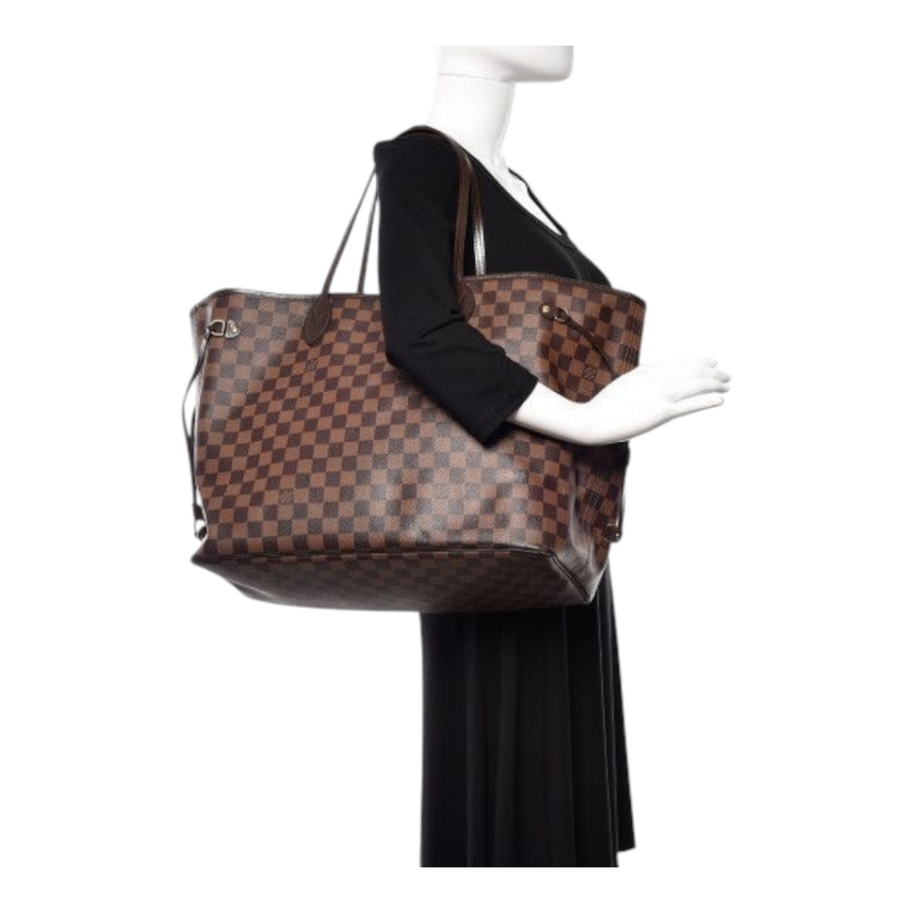 LOUIS VUITTON DAMIER EBENE NEO NEVERFULL GM - Picture 10 of 17